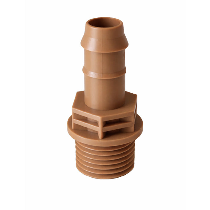 GROW1 1/2" MPT Male Thread Connector 17mm Adapter (25pcs/Pack)