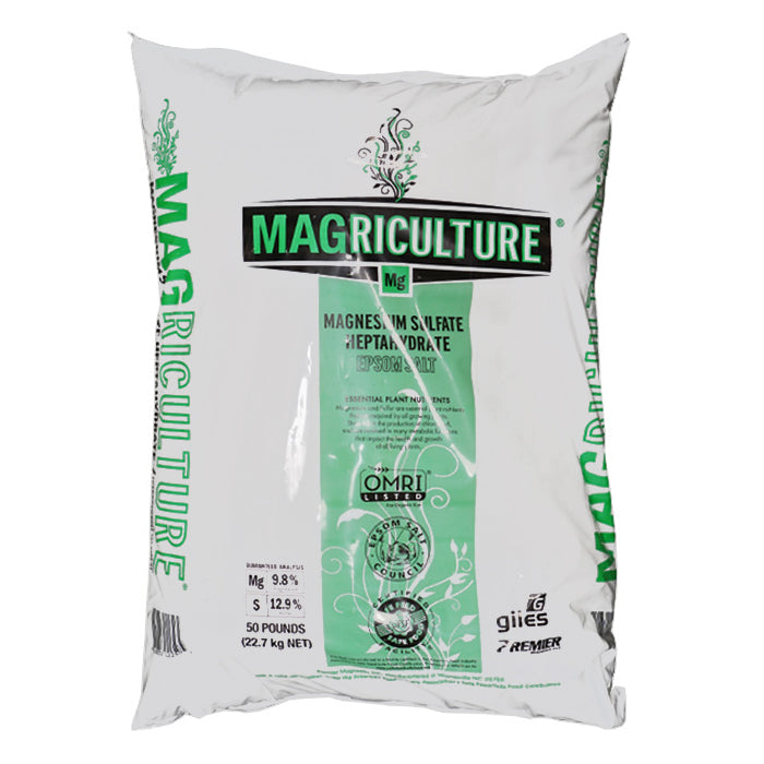 Magnesium Sulfate Magriculture (Epsom Salt) 50lbs Bag