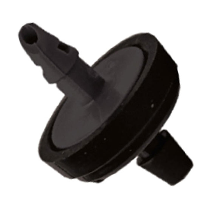 GROW1 Pressure Compensating Dripper 1.0GPH Black/Black (25pcs/Pack)