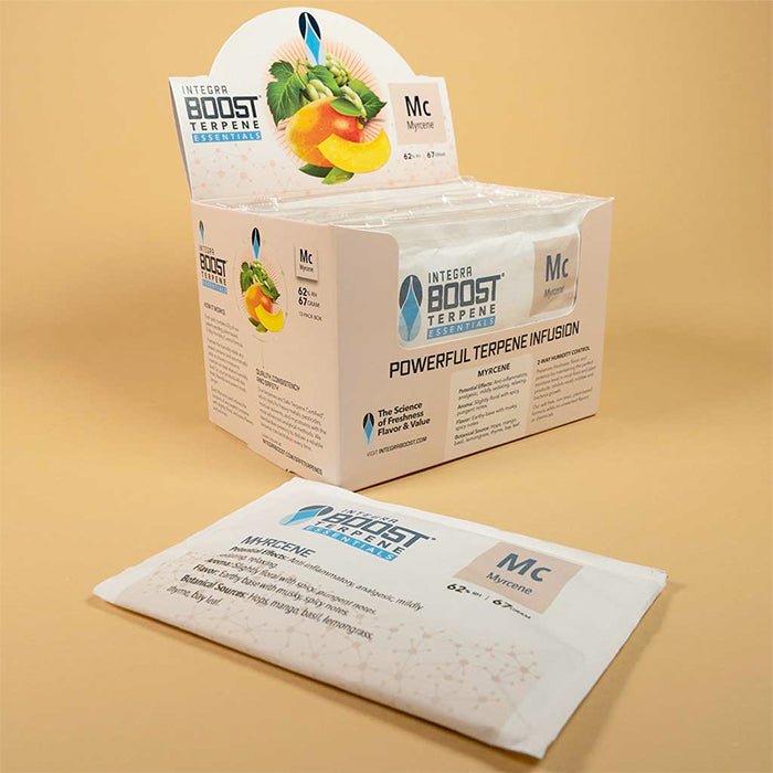 Integra Boost Terpene Essentials: Myrcene 67g at 62% RH (12pcs/Box) - BetterGrow Hydro