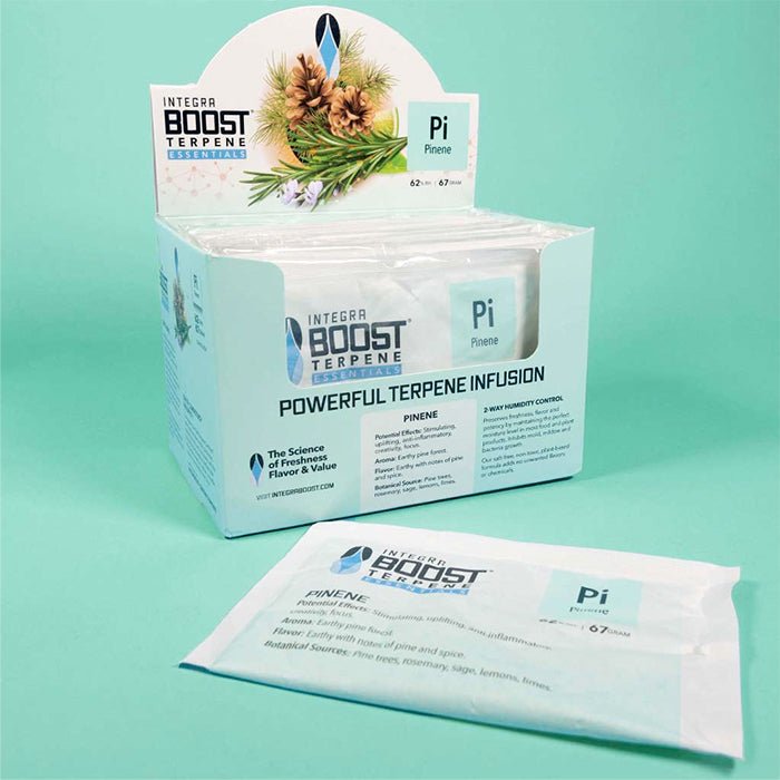 Integra Boost Terpene Essentials: Pinene 67g at 62% RH (12pcs/Box) - BetterGrow Hydro