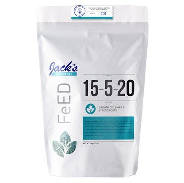 Jacks 15-5-20 Tap Water - 1 Kg - BetterGrow Hydro