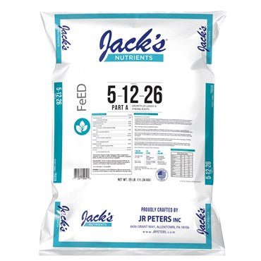Jacks 5-12-26 Part A - 25 lbs - BetterGrow Hydro
