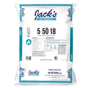 Jacks 5-50-18 UltraViolet - 25 lbs - BetterGrow Hydro