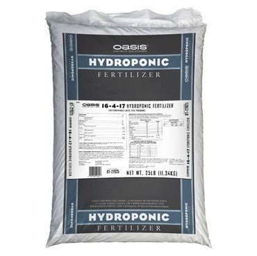 Jacks Professional Oasis Hydroponic 16-4-17 - 25 lbs - BetterGrow Hydro