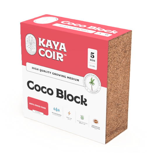 Kaya Coir 5kg Coco Block - BetterGrow Hydro