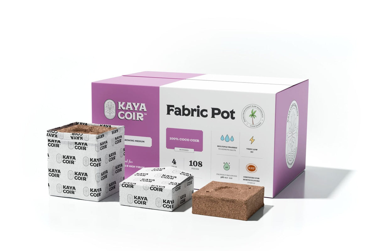 Kaya Coir Fabric Pots - BetterGrow Hydro