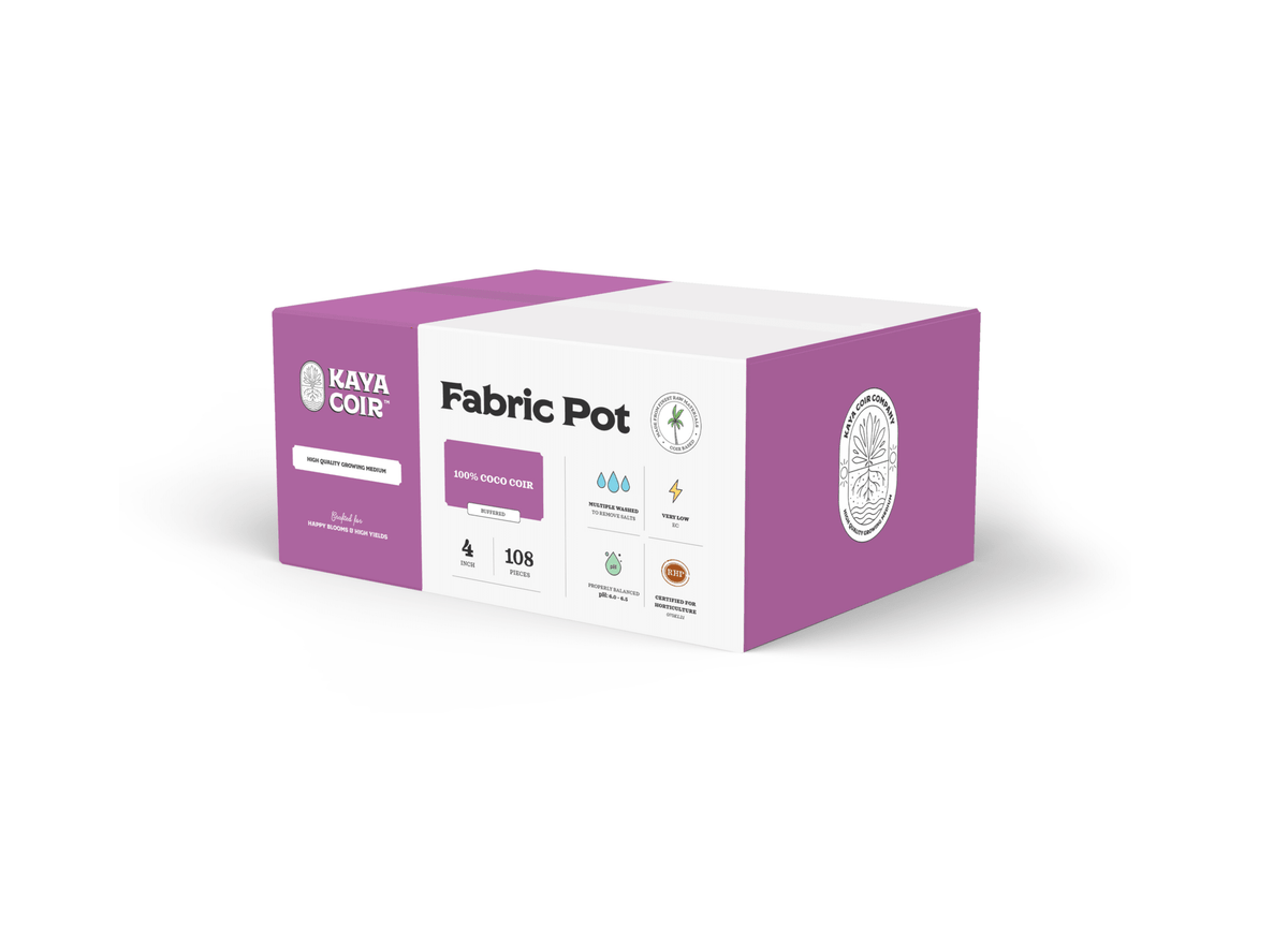 Kaya Coir Fabric Pots - BetterGrow Hydro