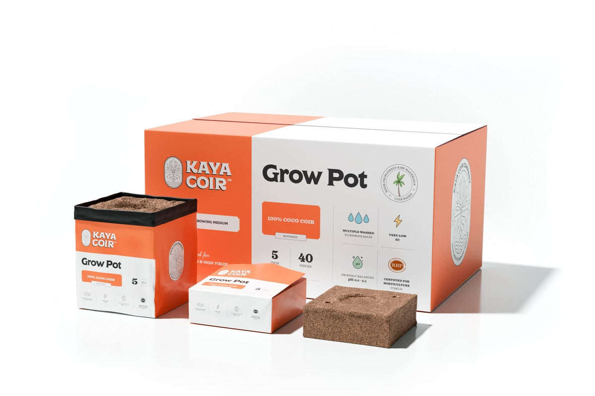 Kaya Coir Grow Pots - BetterGrow Hydro