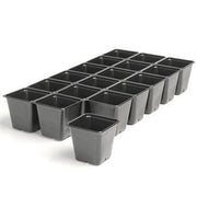Landmark 03.50 Sheet Of Pots 18 Count Deep Black - 100 Per Case - BetterGrow Hydro
