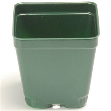 Landmark 04.00 Square Press Fit Pot Black - 450 Per Case - BetterGrow Hydro