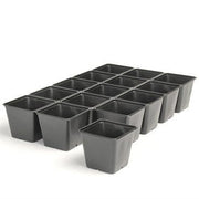 Landmark 04.50 Sheet Of Pots 15 Count Black - 100 Per Case - BetterGrow Hydro