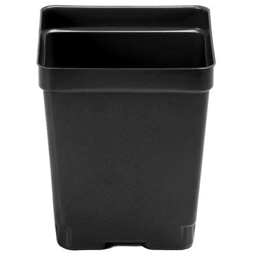 Landmark 04.50 Square Pot Deep Black - 375 Per Case - BetterGrow Hydro