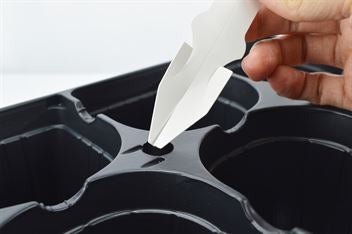 Landmark 1.25in x 19.76in Handle White - 1000 per Case - BetterGrow Hydro