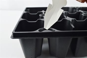 Landmark 1.25in x 19.76in Handle White - 1000 per Case - BetterGrow Hydro