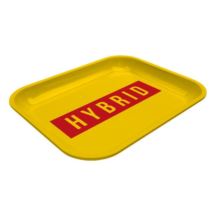 Large Dope Trays x Hybrid - yellow background red logo - BetterGrow Hydro