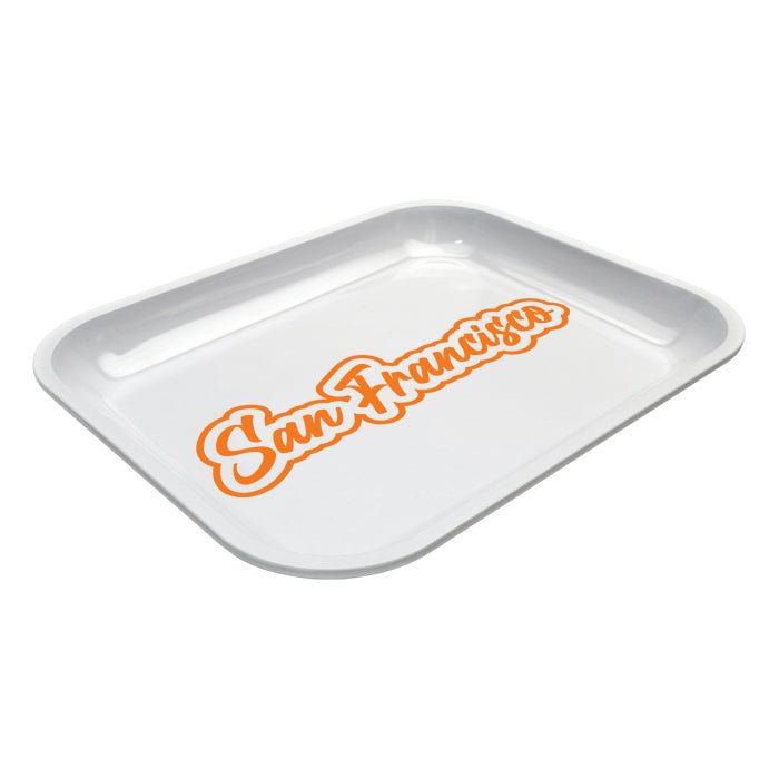 Large Dope Trays x San Francisco - White background Orange logo - BetterGrow Hydro