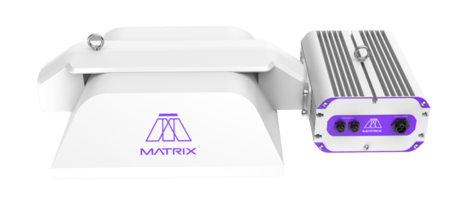 Matrix DE 1000W HPS Grow Light Fixture with Lamp - BetterGrow Hydro
