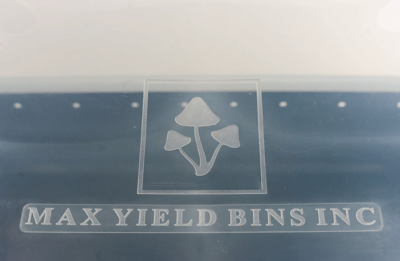 Max Yield Mushroom Bin - V2 Tapered - BetterGrow Hydro