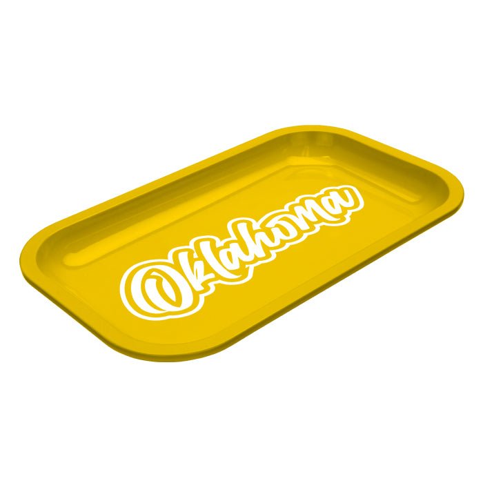 Med Dope Trays x Oklahoma - Yellow background White logo - BetterGrow Hydro