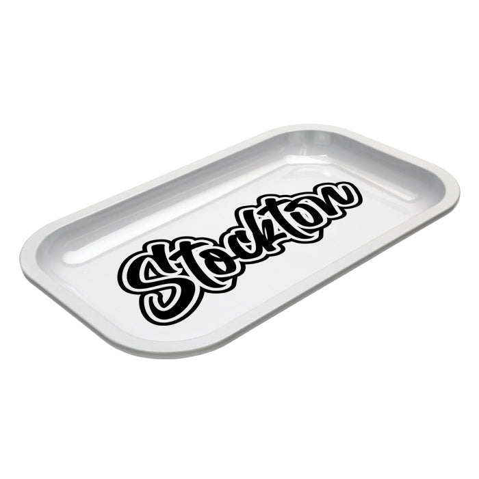Med Dope Trays x Stockton – White background Black Logo - BetterGrow Hydro
