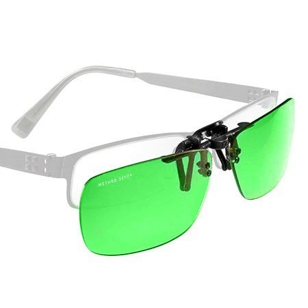 Method Seven Classic Blurple LED Clip - On Glasses - BetterGrow Hydro