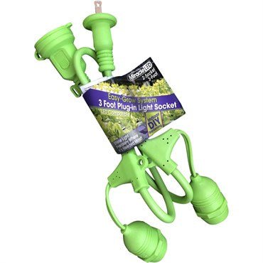 Miracle LED Easy Grow Plug-In Light Sockets, Linkable Modular System for Expansion and Growth - BetterGrow Hydro