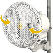 Monkey Fan Pole Mounted Grow Tent Fan - 20W Fits 0.63 - 0.83" poles - OSCILLATING v2.0 - BetterGrow Hydro