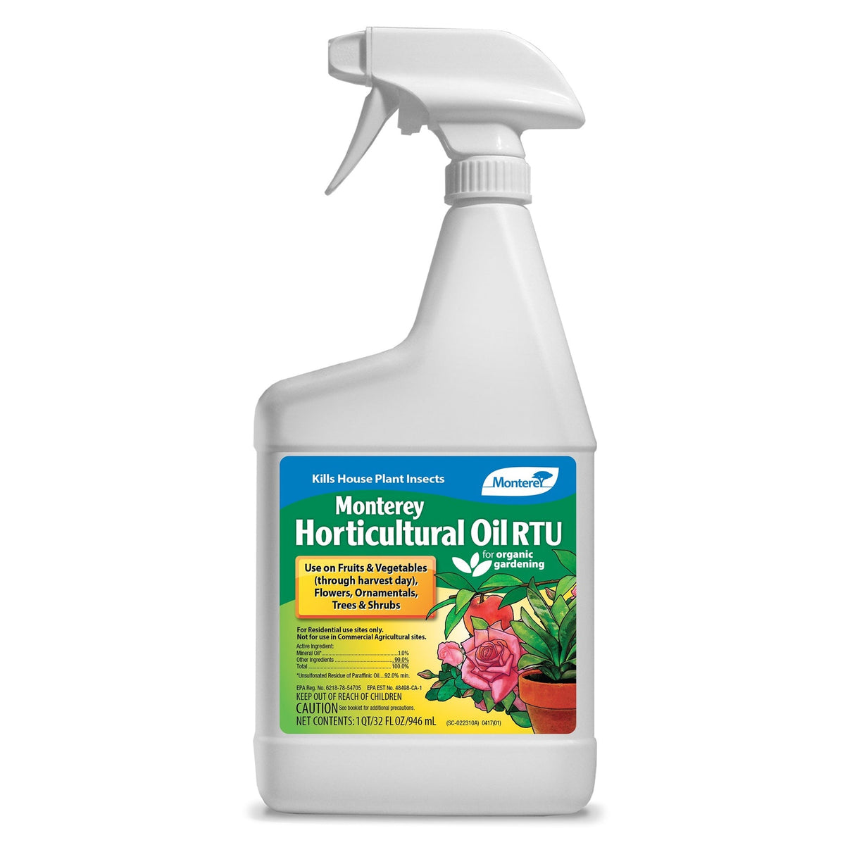 Monterey® Horticultural Oil 32oz - Ready-to-Use - BetterGrow Hydro