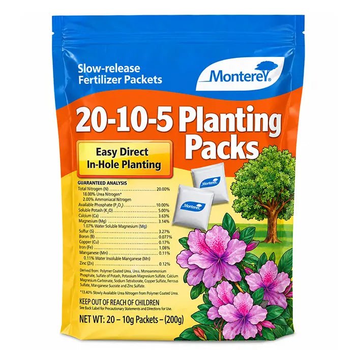 Monterey Planting Packs 10g Packets (20 Packets/Bag) - BetterGrow Hydro
