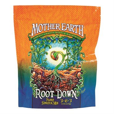 Mother Earth 4.4 Root Down Plant Starter Mix 3-6-3 - BetterGrow Hydro