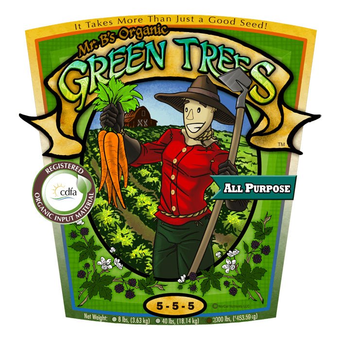 Mr. B's Green Trees Organic All Purpose - BetterGrow Hydro