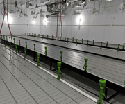 Multi - Tier Continuous / Custom Tray Bench System - STATIONARY - per square foot - BetterGrow Hydro