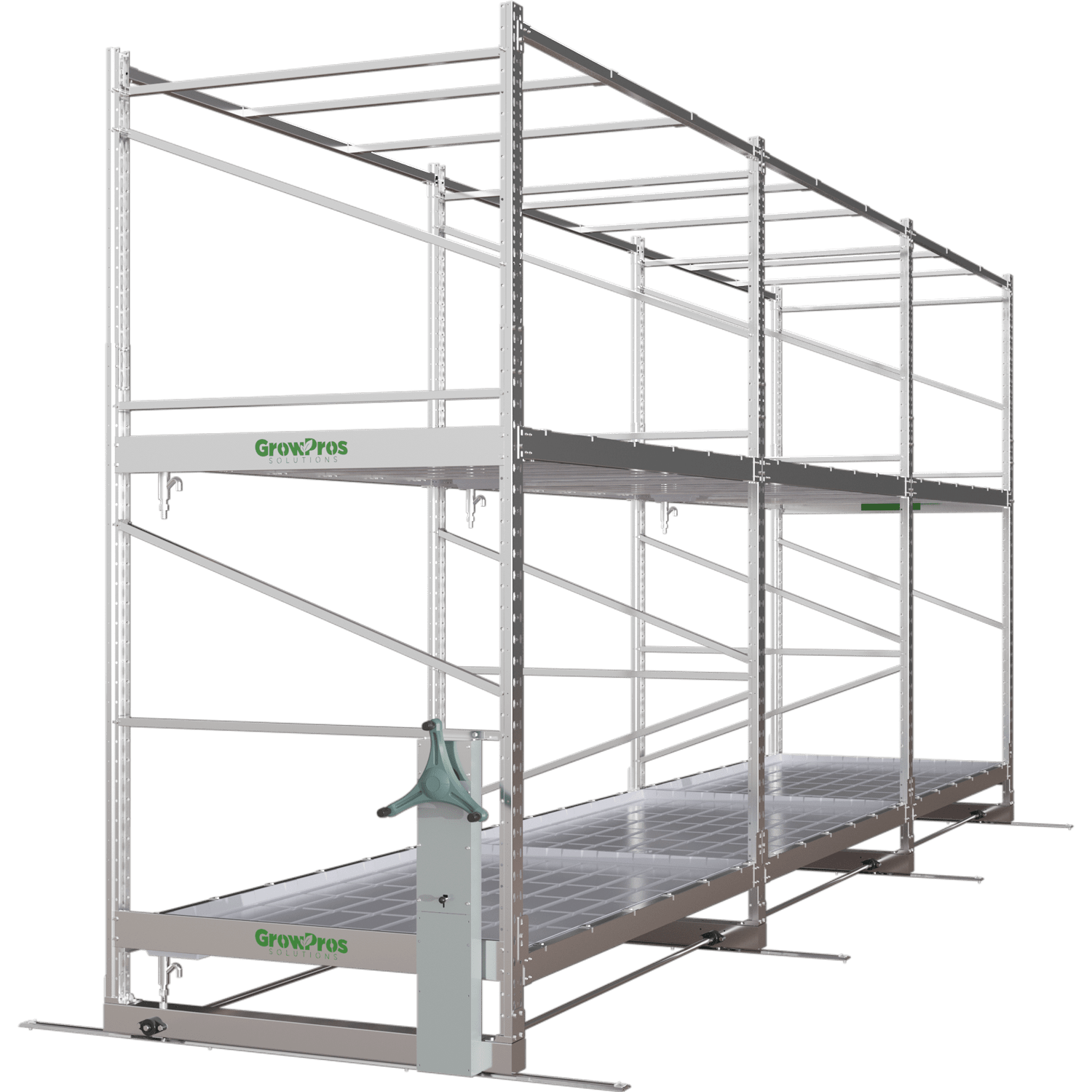 Multi - Tier Rolling Bench System - per square foot - BetterGrow Hydro
