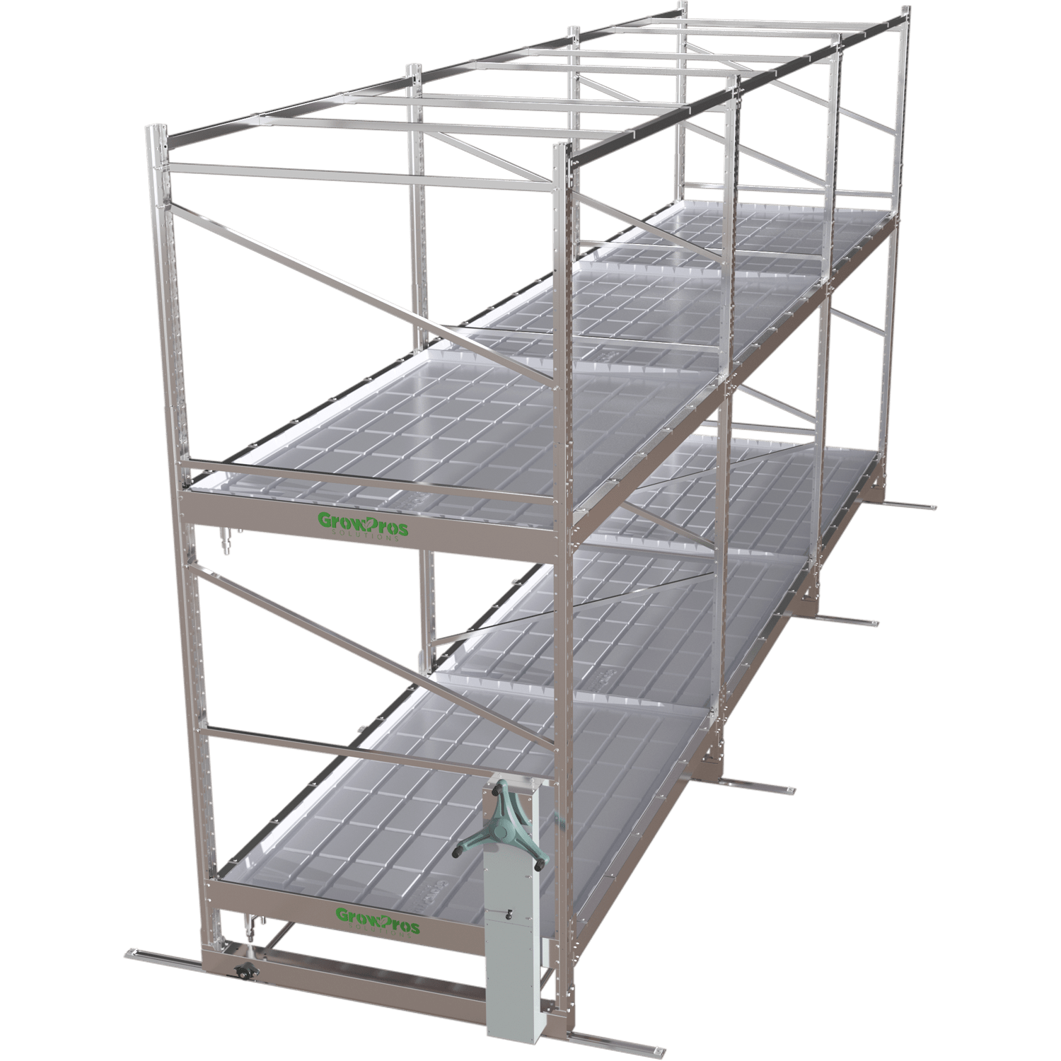 Multi - Tier Rolling Bench System - per square foot - BetterGrow Hydro