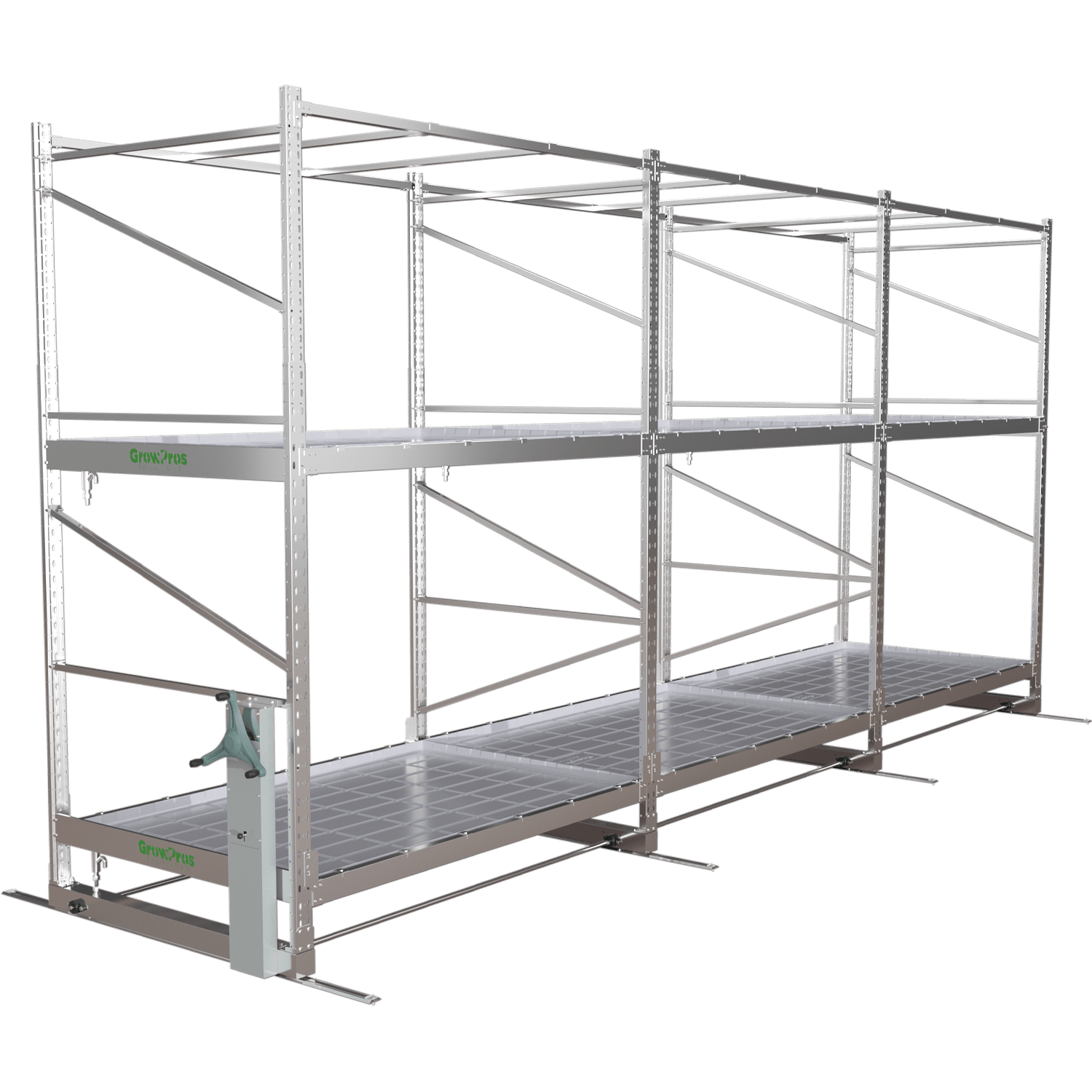 Multi - Tier Rolling Bench System - per square foot - BetterGrow Hydro