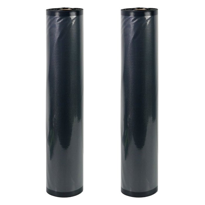 NatureVac Vacuum Seal Bags Black & Clear 11in x 19.5ft (2 Rolls/Box) - BetterGrow Hydro