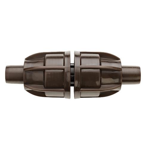 Netafim 17mm TechLock Compression Coupler Fitting [TLCKCOUP] - BetterGrow Hydro