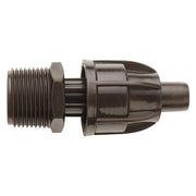 Netafim 17mm TechLock x 3/4 in MPT Male Adapters [TLCK075MA] - BetterGrow Hydro