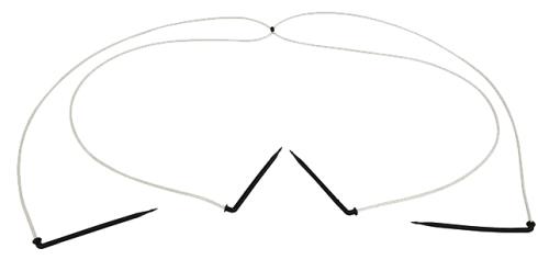 Netafim 4 Way Dripper Stake Assembly 48 in (25/pack) - BetterGrow Hydro