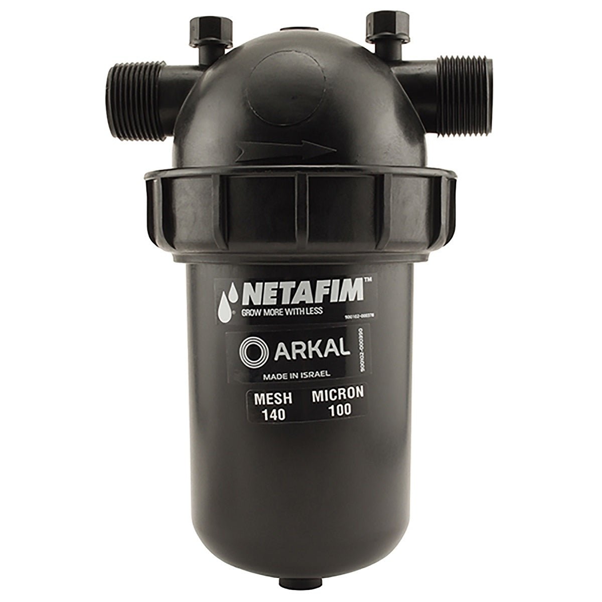 Netafim Disc Filter 1 in MPT x MPT 140 Mesh 26 GPM Maximum Flow [DF100 - 140] - BetterGrow Hydro