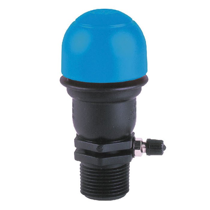 Netafim Guardian Air & Vacuum Relief Vent w/ Shrader Valve 3/4in MPT 150PSI - BetterGrow Hydro