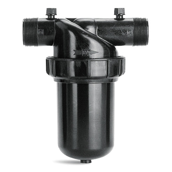 Netafim Manual Disc Filter 1.5in MPT x MPT 140 Mesh 10-35GPM - BetterGrow Hydro