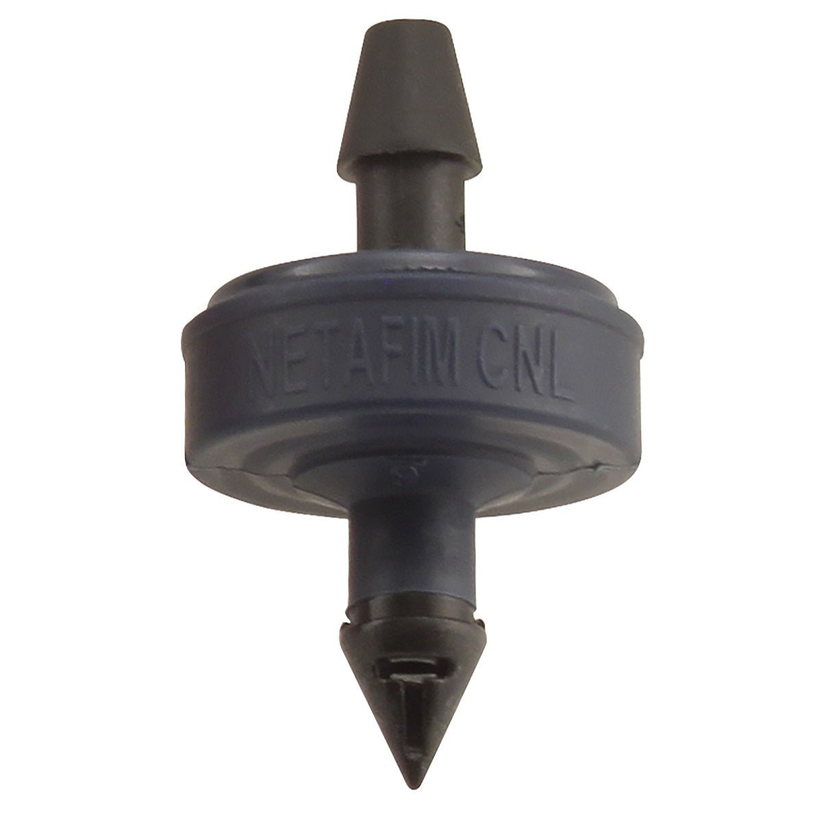 Netafim Self Piercing Pressure Compensating Emitters w/ Internal Check Valve - 0.5 GPH (Blue) [SPCV05 - 25] (25/bag) - BetterGrow Hydro