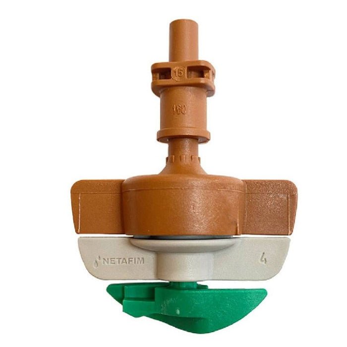 Netafim SpinNet Sprinkler Head with Check Valve, Mist, Body, Spinner (25pcs/Bag) - BetterGrow Hydro