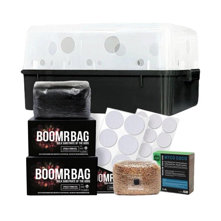 North Spore 'Boomr Bin' Dung - Loving Monotub Mushroom Grow Kit - BetterGrow Hydro