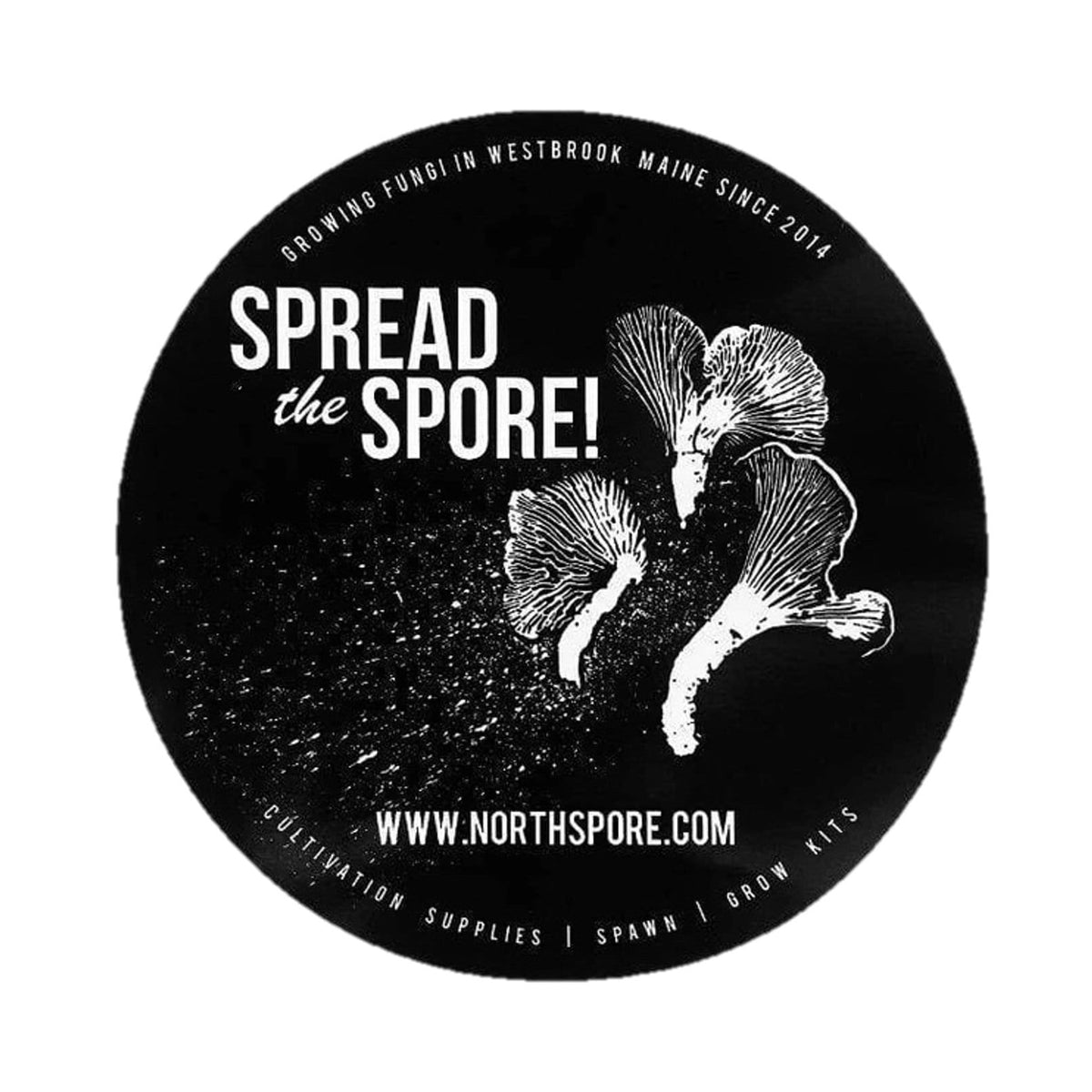 North Spore “Spread the Spore” Sticker - BetterGrow Hydro