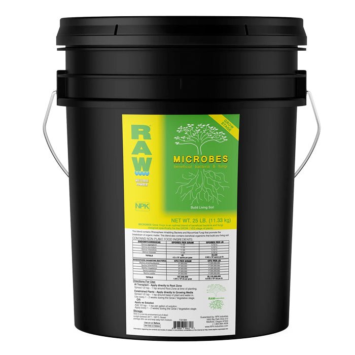 NPK RAW Microbes Grow Stage - BetterGrow Hydro