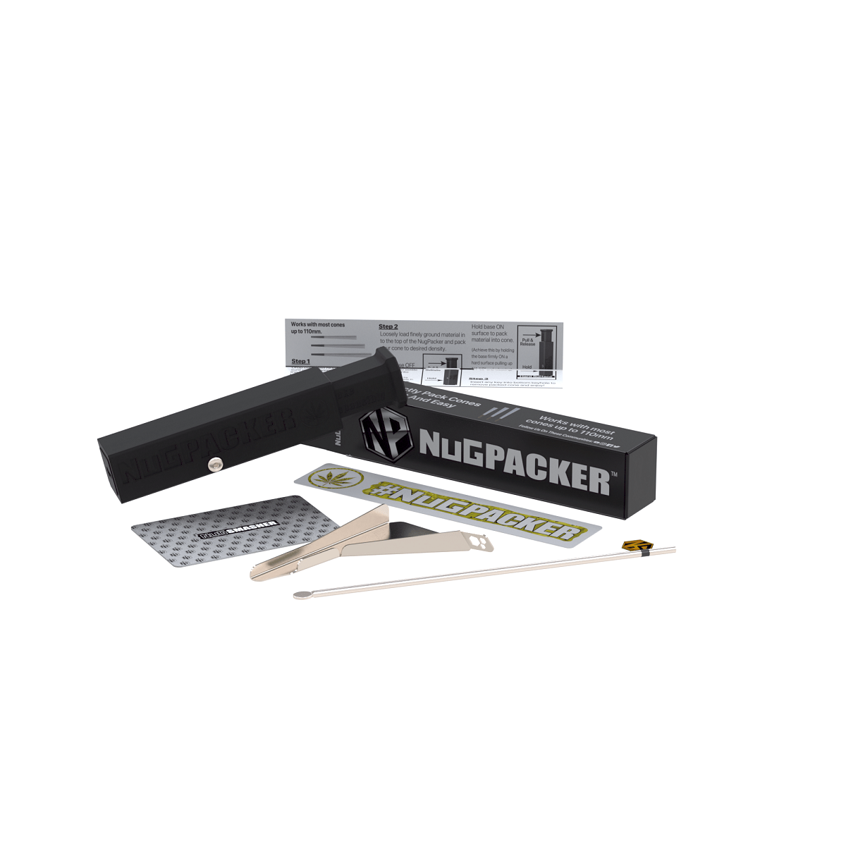 NugSmasher NugPacker Cone Filler Pro Kit - BetterGrow Hydro