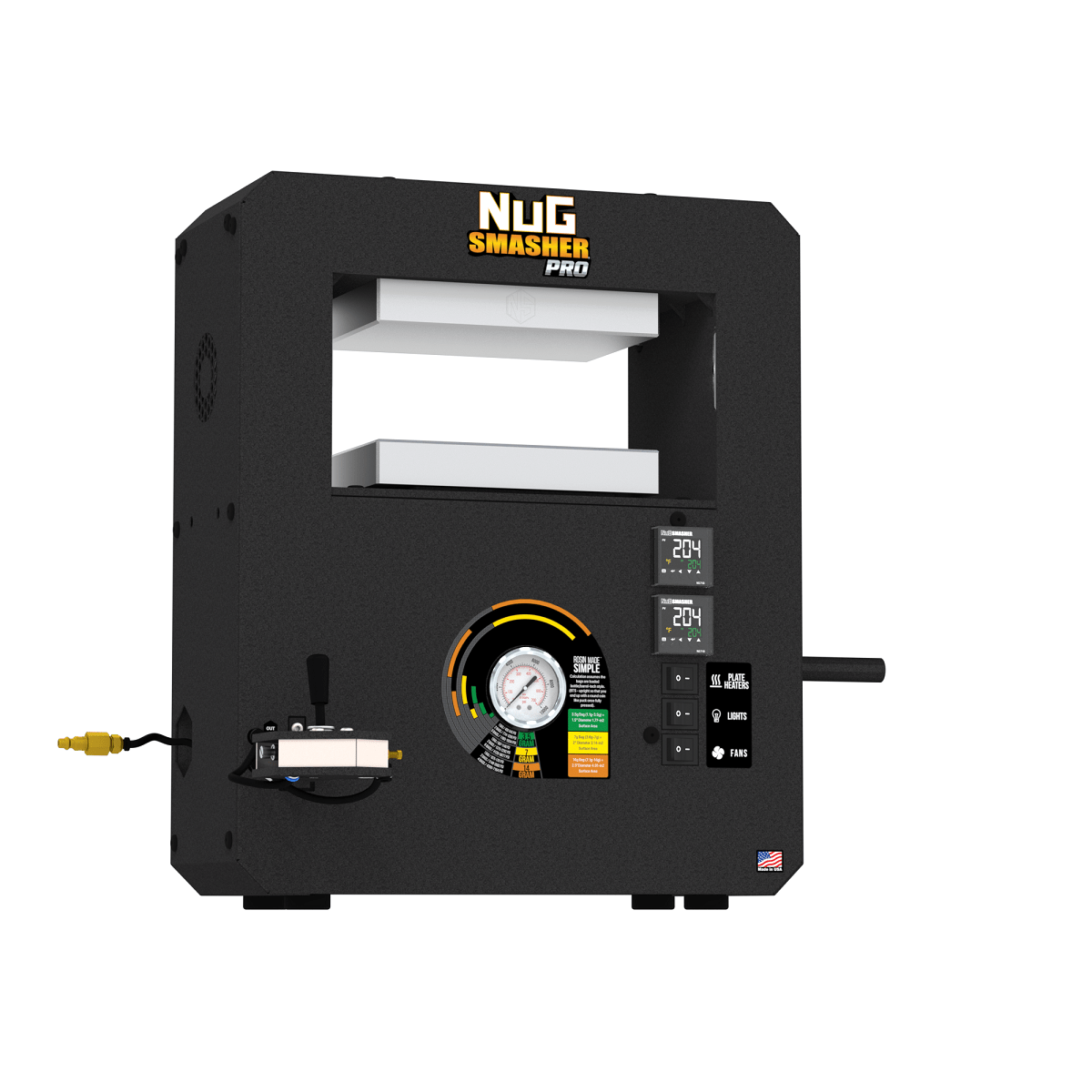 NugSmasher Pro Professional Edition Rosin Extraction System - BetterGrow Hydro